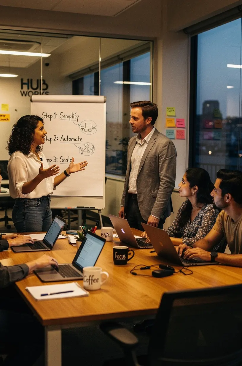 Lean management principles for streamlined processes